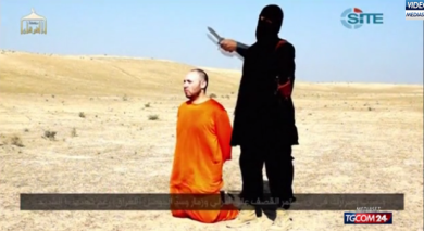 Il video della decapitazione di Steven Sotloff