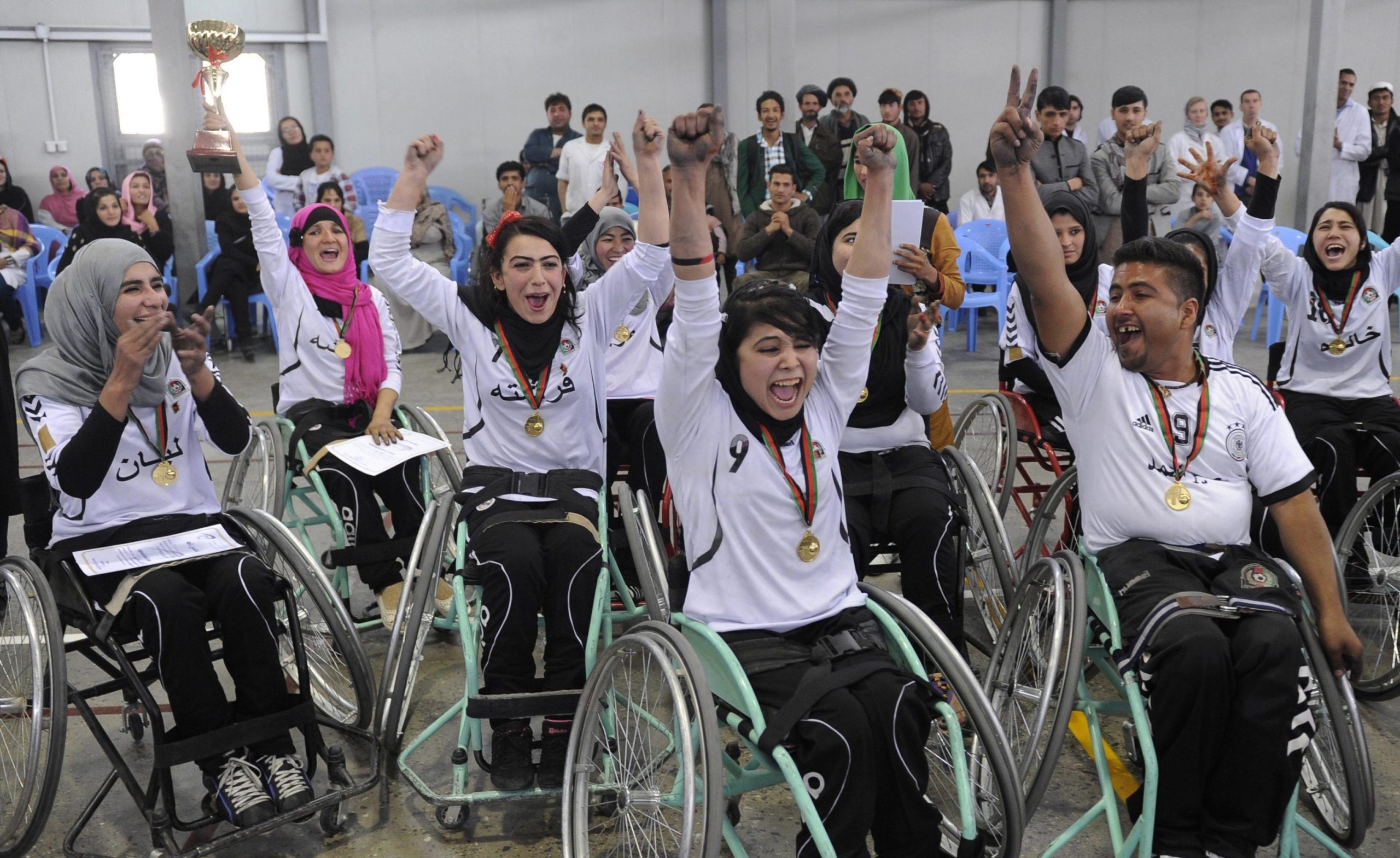 Kabul: il campionato di basket per mutilati di guerra Kabul: il campionato di basket per mutilati di guerra