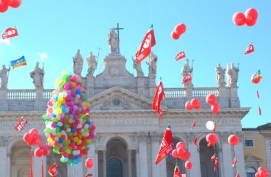 Con la Cgil San Giovanni torna alla sinistra