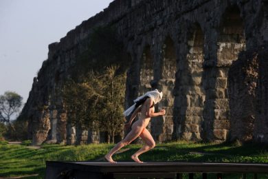 Sui set di Paolo Sorrentino. Fotografie di Gianni Fiorito