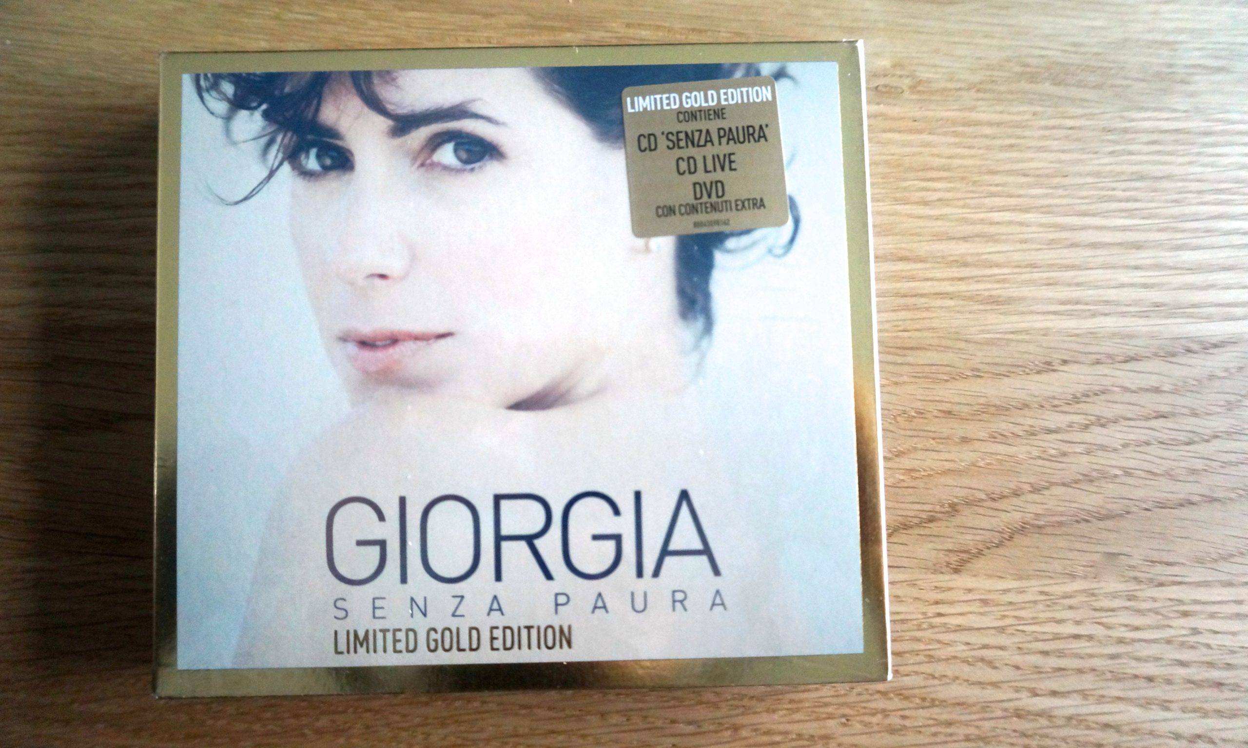Giorgia: tutto su “Senza Paura – Limited Gold Edition” Giorgia: tutto su “Senza Paura – Limited Gold Edition”