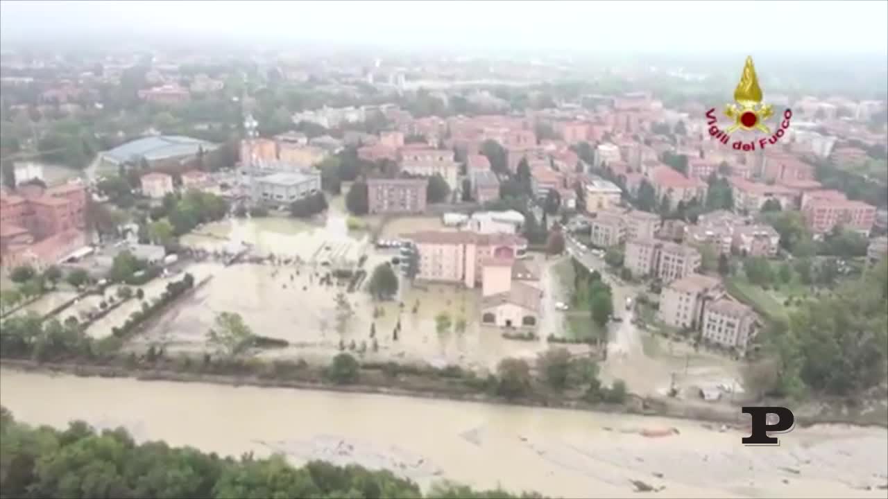 Alluvione Parma: le immagini dall’alto