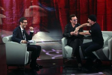 Ascolti 12/10: Fazio vola grazie agli U2