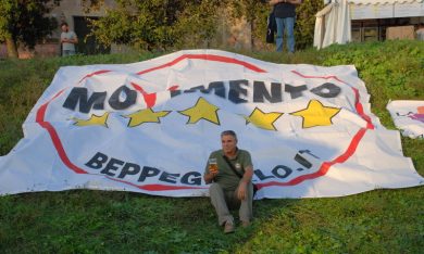 Il popolo del Movimento 5 stelle al Circo Massimo