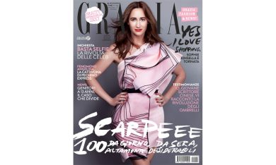 Sophie Kinsella per la copertina di Grazia
