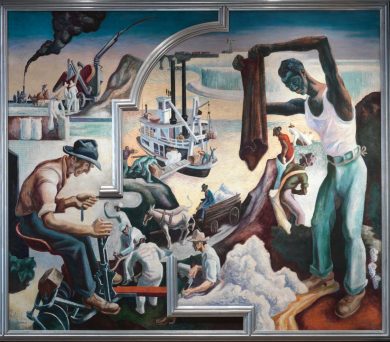 Thomas Hart Benton’s  America Today Mural Rediscovered