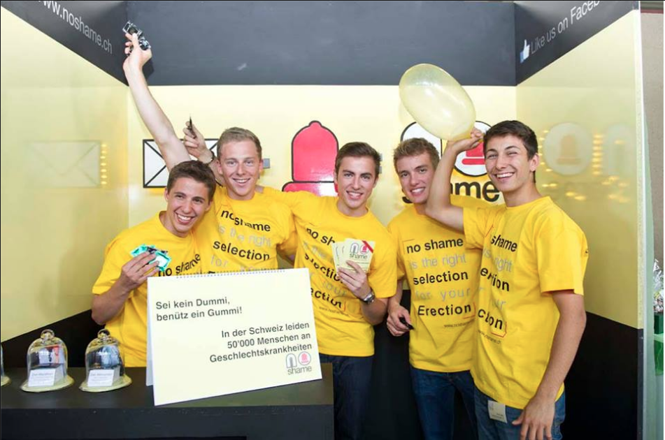 No shame, dalla Svizzera i condom a domicilio