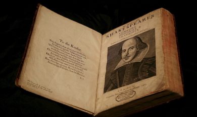 Shakespeare, ritrovato il primo ‘in folio’