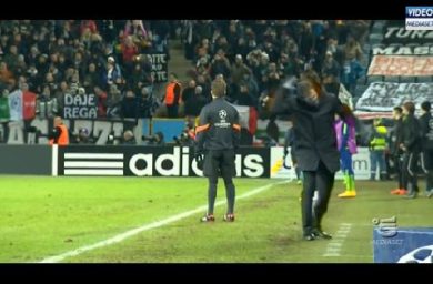 Il nuovo Allegri si arrabbia: ecco lo show a Malmoe – Video