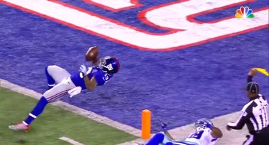 La più grande presa nella storia del football americano?