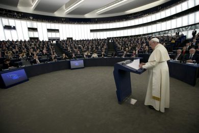 Le parole di Francesco al Parlamento europeo