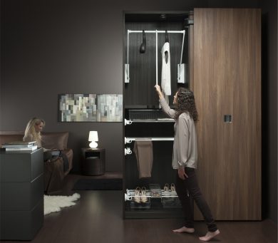 Servetto: un ascensore nell’armadio