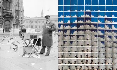 Milano nelle fotografie di Virgilio Carnisio e Maurizio Galimberti