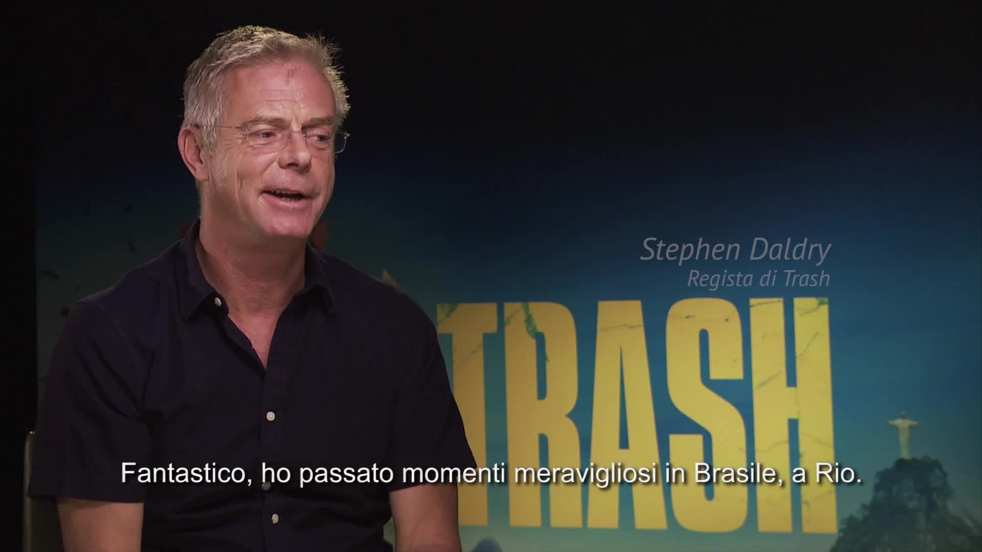 TRASH, intervista a Stephen Daldry TRASH, intervista a Stephen Daldry