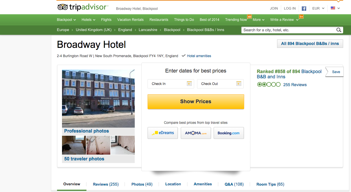 Ecco l’hotel da incubo di Liverpool