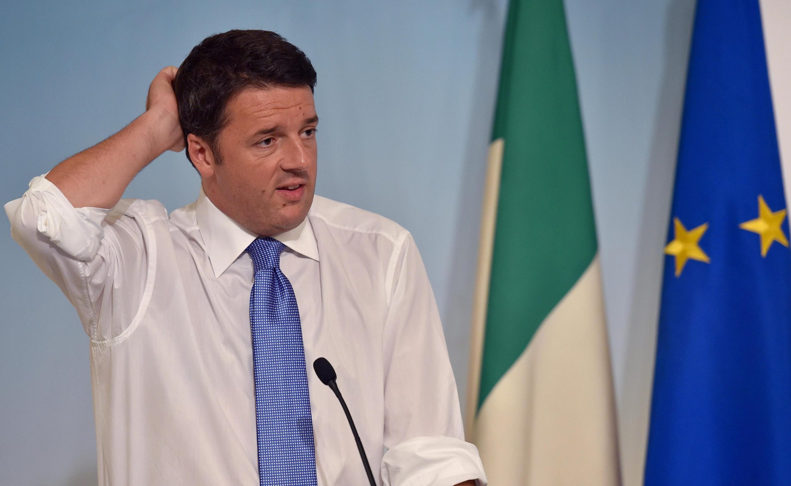 Renzi spaventato dai sondaggi Renzi spaventato dai sondaggi