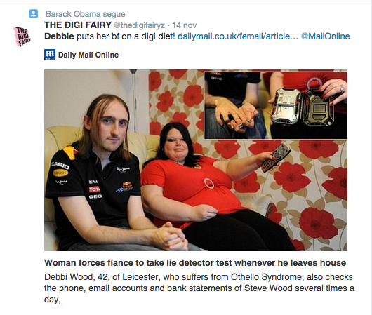 Si è sposata la donna più gelosa del mondo