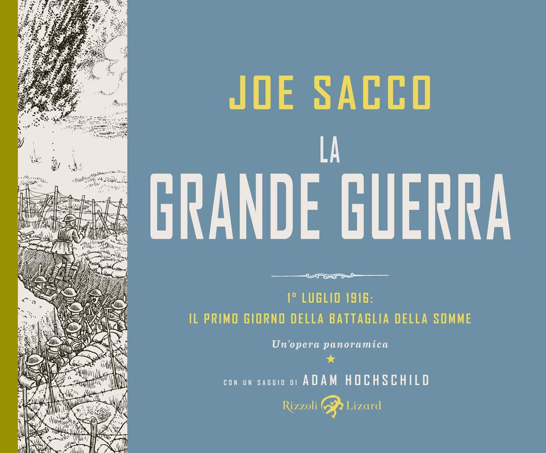 “La Grande Guerra” in un’illustrazione di 7 metri secondo Joe Sacco