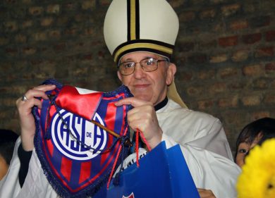 San Lorenzo, la squadra del Papa in campo a San Siro
