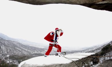 Il trekking di Babbo Natale a Seul