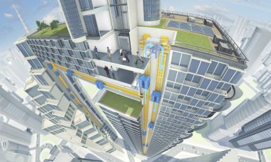 Multi, l’ascensore del futuro è senza cavi