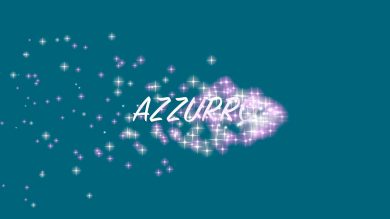 La tavola di Natale: azzurro