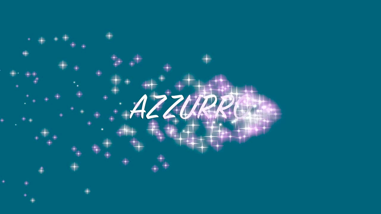 La tavola di Natale: azzurro