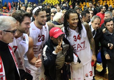 Eurolega: ciak vincente di Spike Lee, l’EA7 va alle Top 16