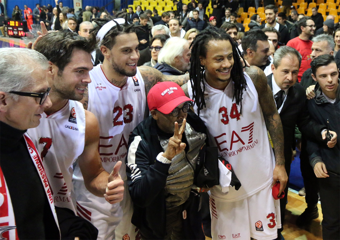 Eurolega: ciak vincente di Spike Lee, l’EA7 va alle Top 16