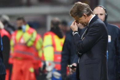 Mancini e l’Inter, crollo senza fine