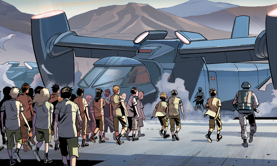 Orfani, dal fumetto alla serie tv motion comic Orfani, dal fumetto alla serie tv motion comic