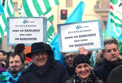 Banche, le ragioni dello sciopero