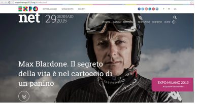 Ed Expo mi ha messo in homepage