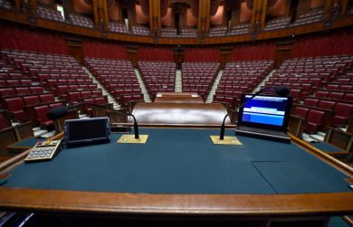 Quirinale, ecco l’aula di Montecitorio pronta al voto