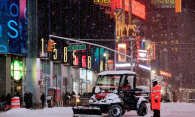 Neve a New York: quando il meteorologo sbaglia…