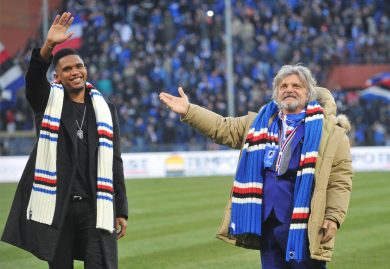 L’annuncio di Eto’o: “Sono della Sampdoria”