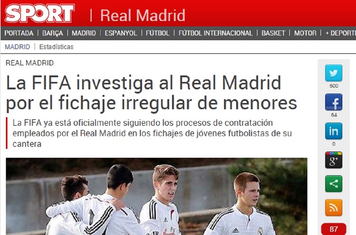 Real Madrid nei guai, rischia il blocco del mercato nel 2015 Real Madrid nei guai, rischia il blocco del mercato nel 2015