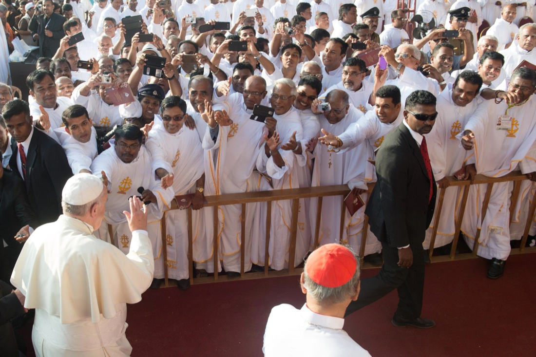 Il Papa in Sri Lanka, le foto Il Papa in Sri Lanka, le foto