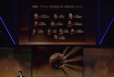 Fifa World XI: la squadra più forte del mondo