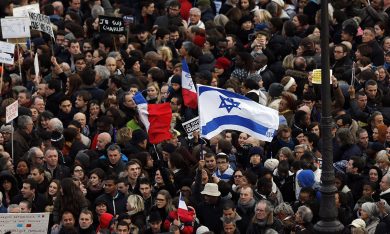 Le manifestazioni in Francia contro il terrorismo – Foto