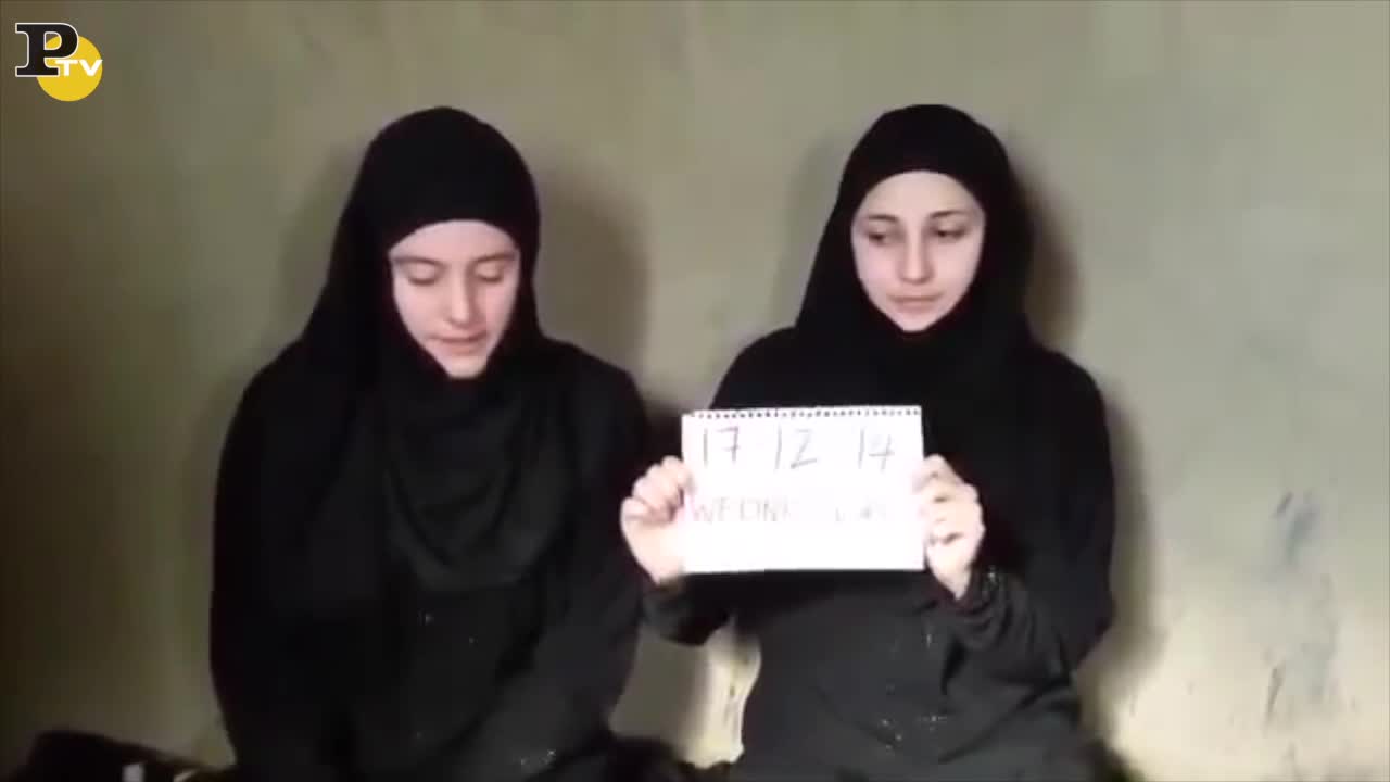 Vanessa e Greta: “Siamo nelle vostre mani”