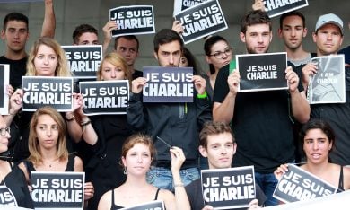 Je suis Charlie: la solidarietà a Charlie Hebdo nel mondo – Foto