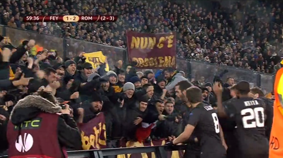 Feyenoord-Roma 1-2: le immagini Feyenoord-Roma 1-2: le immagini