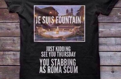 “Romanisti feccia e accoltellatori”