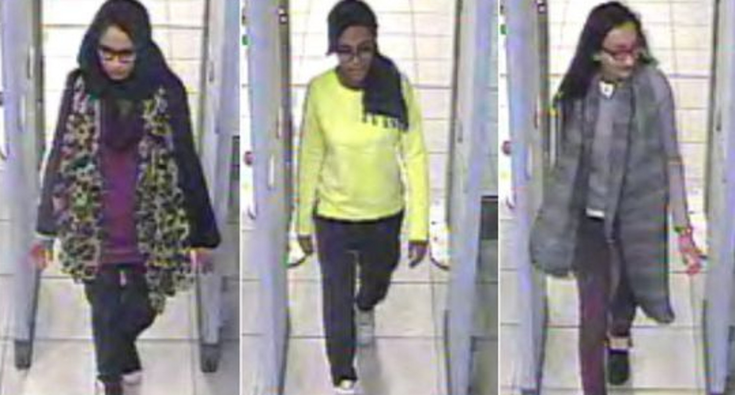 Amira, Shamina e Kadiza: lo choc della scuola inglese