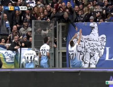 Candreva e gli altri: quando il bomber esulta e si fa male