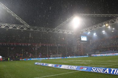 Marassi chiuso per pioggia: salta il derby della Lanterna