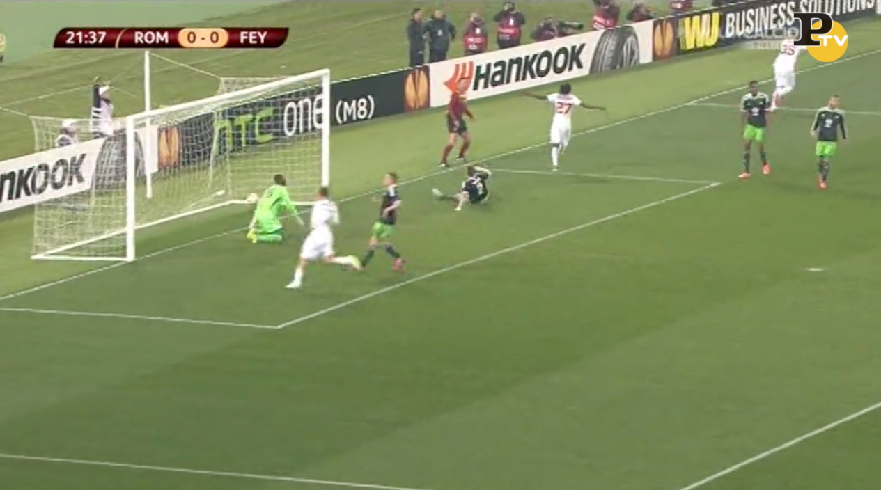 Roma – Feyenoord 1-1: le immagini