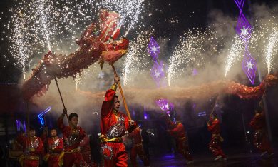 Foto dal Capodanno cinese: è l’anno della capra