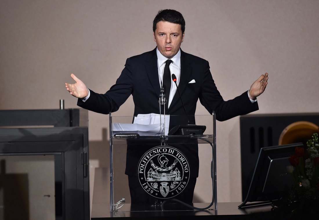 Renzi a Torino: sì al merito, no all’industria della lagna Renzi a Torino: sì al merito, no all’industria della lagna